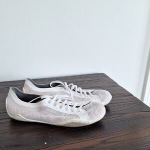 Camper White Mesh Sneakers